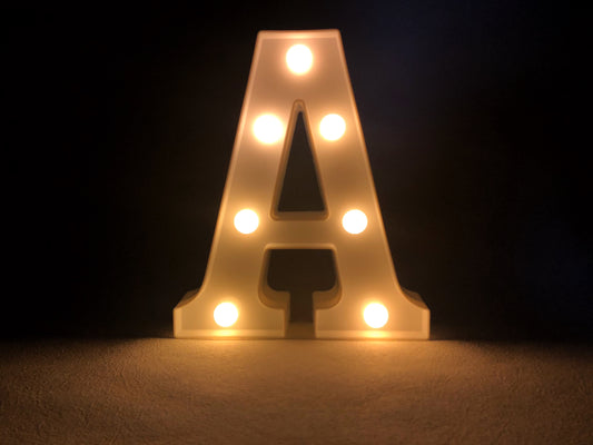 Hollywood Lights Letters